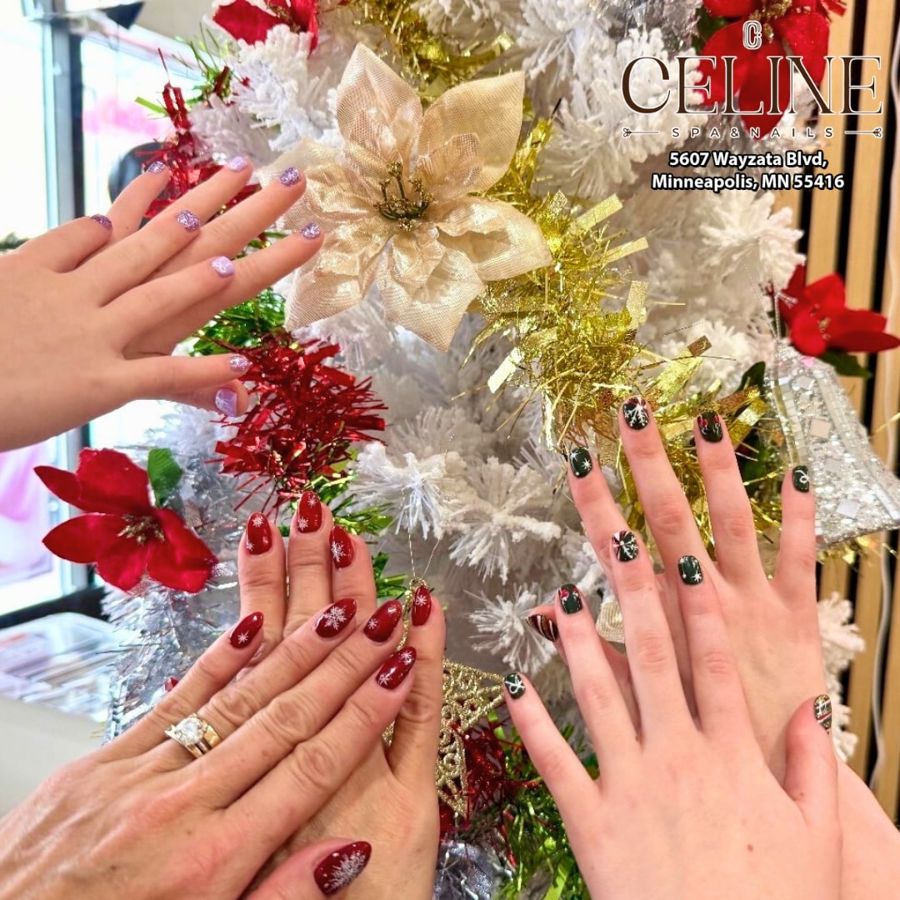 Winter Nails at Celine Spa & Nails